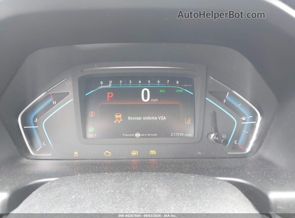 5FNRL6H96JB111062 2018 HONDA ODYSSEY Gray Vista de los asientos traseros