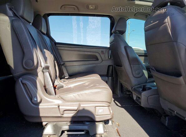 5FNRL6H96KB030046 2019 HONDA ODYSSEY Black Вид задньої частини салону
