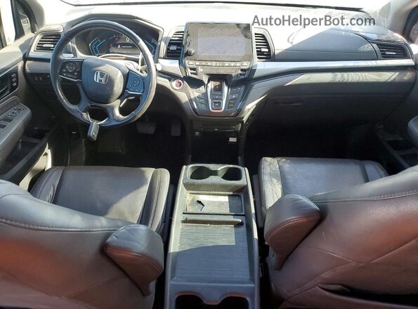 5FNRL6H96KB030046 2019 HONDA ODYSSEY Black Вид панелі приладів