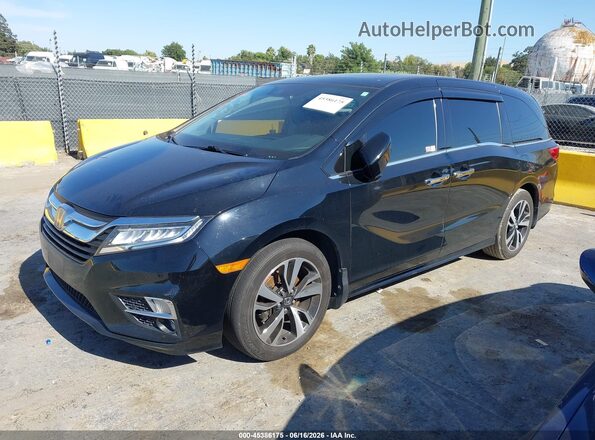 5FNRL6H96KB087881 2019 HONDA ODYSSEY Черный Передняя левая четверть
