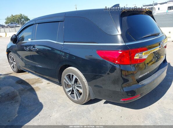 5FNRL6H96KB087881 2019 HONDA ODYSSEY Черный Задняя левая четверть