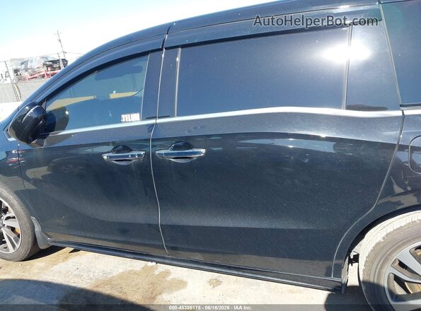 5FNRL6H96KB087881 2019 HONDA ODYSSEY Черный Панорамный вид салона 360°