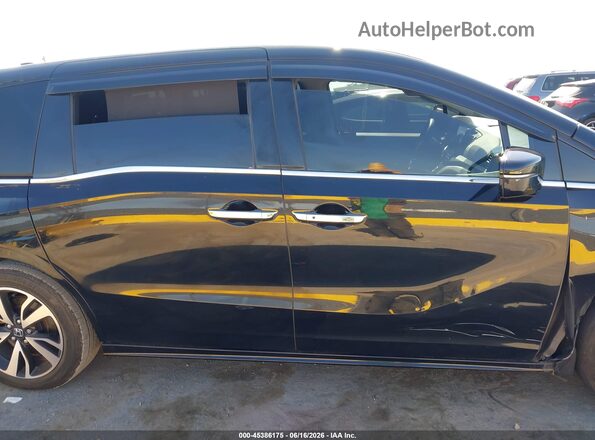 5FNRL6H96KB087881 2019 HONDA ODYSSEY Черный Вид задней части салона