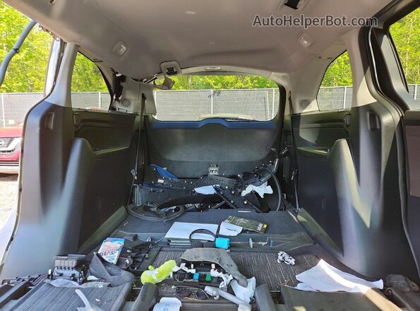 5FNRL6H96NB009458 2022 HONDA ODYSSEY Silver Rear seats view