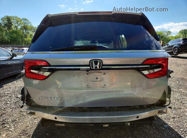 5FNRL6H96NB009458 2022 HONDA ODYSSEY Silver Rear view