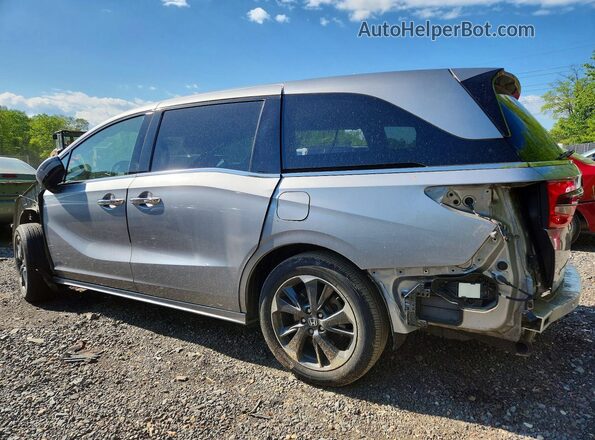 5FNRL6H96NB009458 2022 HONDA ODYSSEY Silver Rear left