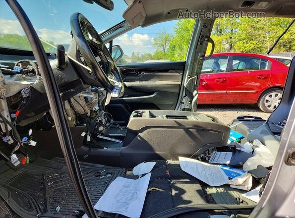 5FNRL6H96NB009458 2022 HONDA ODYSSEY Silver Front interior view