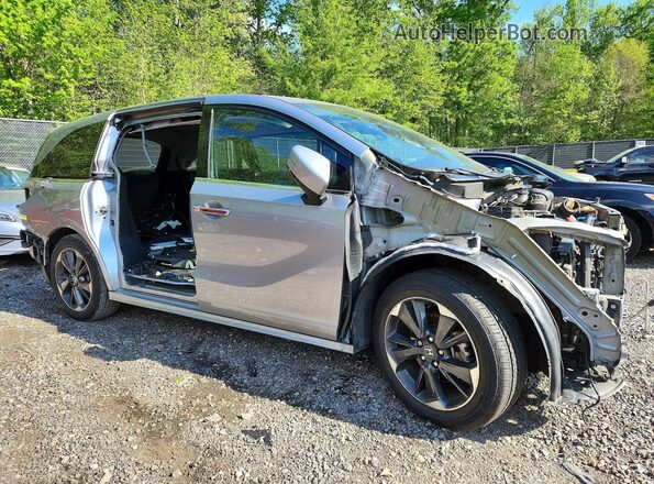 5FNRL6H96NB009458 2022 HONDA ODYSSEY Silver Front right