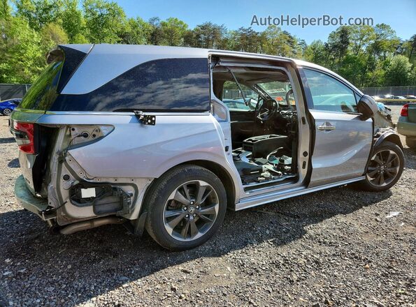 5FNRL6H96NB009458 2022 HONDA ODYSSEY Silver Rear right