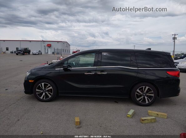 5FNRL6H97JB099746 2018 HONDA ODYSSEY Black Widok wnętrza 360 stopni