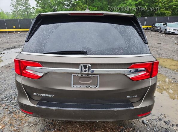 5FNRL6H97KB047518 2019 HONDA ODYSSEY Gray 
