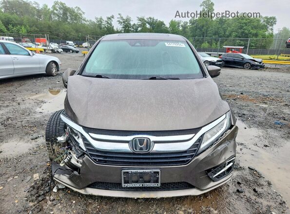 5FNRL6H97KB047518 2019 HONDA ODYSSEY Gray 