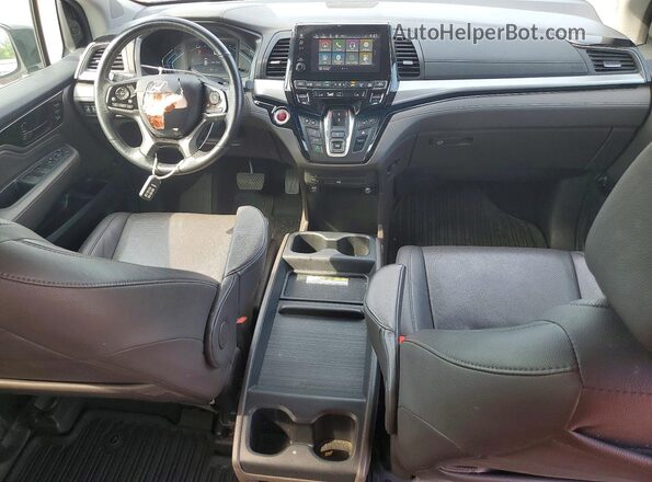 5FNRL6H97LB010728 2020 HONDA ODYSSEY White Dashboard view