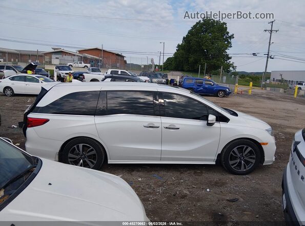 5FNRL6H97LB012219 2020 HONDA ODYSSEY White Widok wnętrza z tyłu