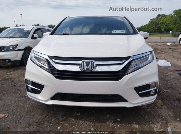 5FNRL6H97LB012219 2020 HONDA ODYSSEY White Widok zestawu wskaźników
