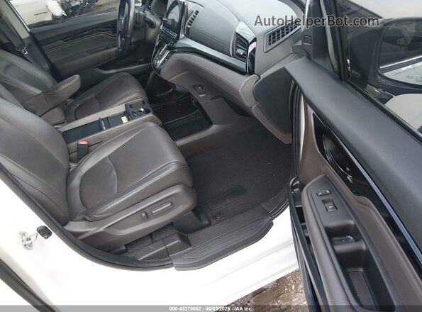 5FNRL6H97LB012219 2020 HONDA ODYSSEY White Widok wnętrza z przodu