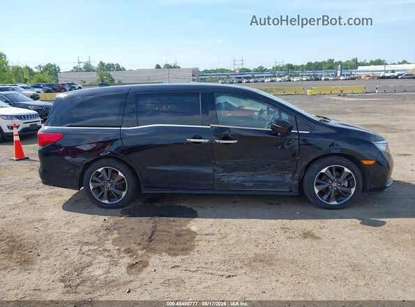 5FNRL6H97RB033211 2024 HONDA ODYSSEY Black Vista interior trasera