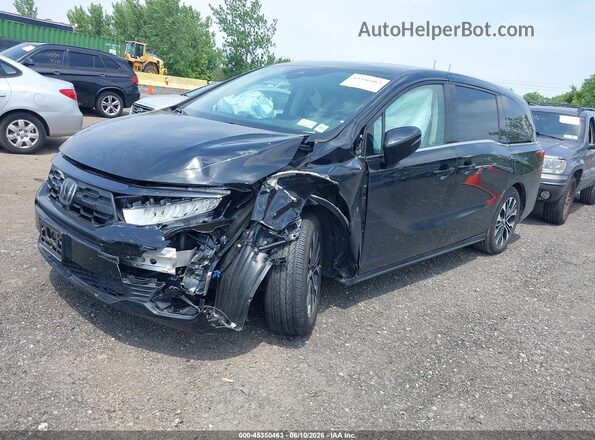 5FNRL6H97SB046546 2025 HONDA ODYSSEY Black Front left