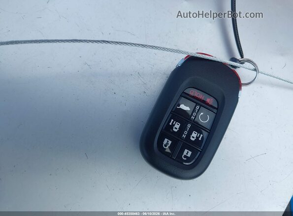 5FNRL6H97SB046546 2025 HONDA ODYSSEY Black Dashboard view