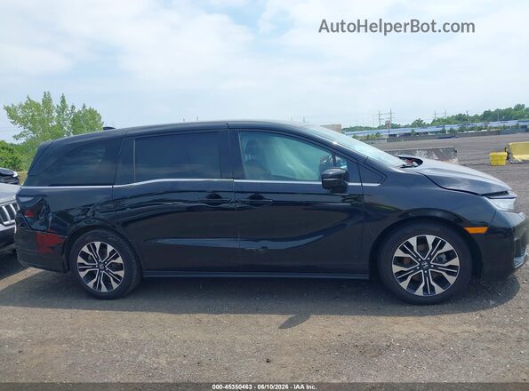 5FNRL6H97SB046546 2025 HONDA ODYSSEY Black Rear interior view