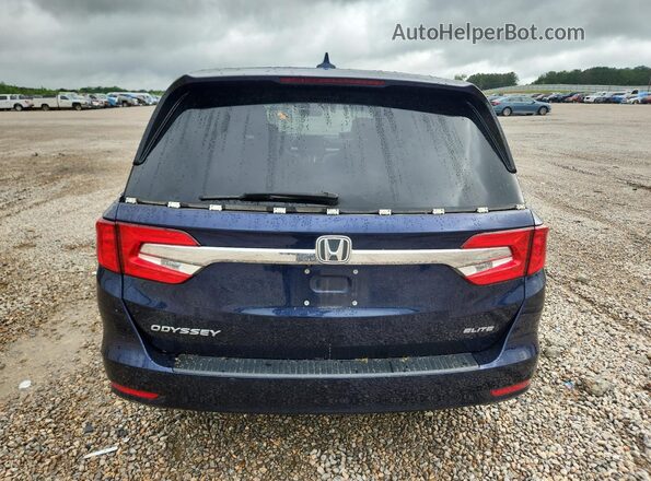 5FNRL6H98JB055223 2018 HONDA ODYSSEY Blue Vista trasera