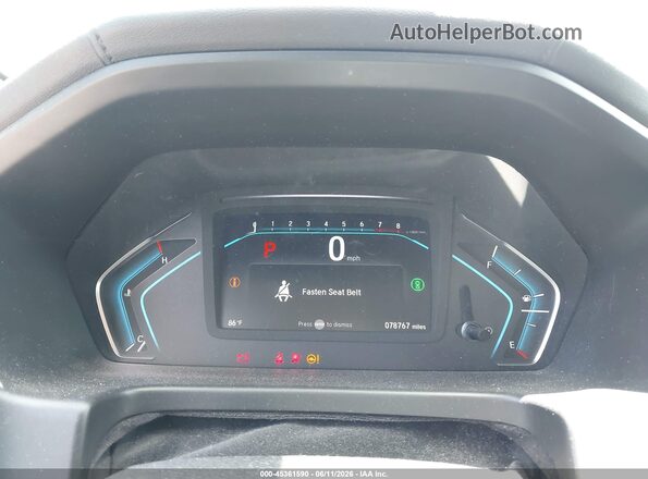5FNRL6H98NB002947 2022 HONDA ODYSSEY Gray Vista de los asientos traseros