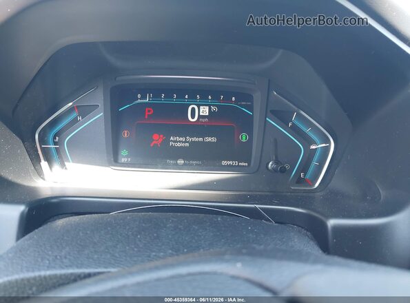 5FNRL6H98NB016864 2022 HONDA ODYSSEY White Вид задніх сидінь