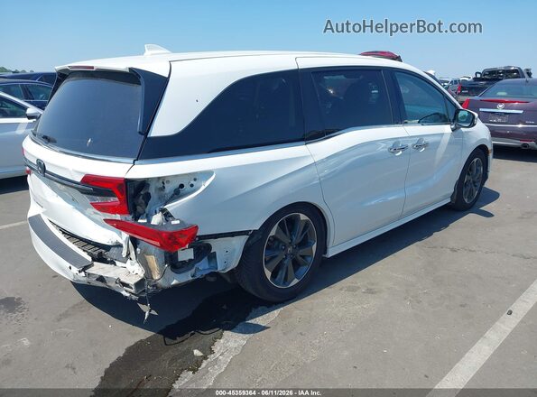 5FNRL6H98NB016864 2022 HONDA ODYSSEY White Задня права чверть