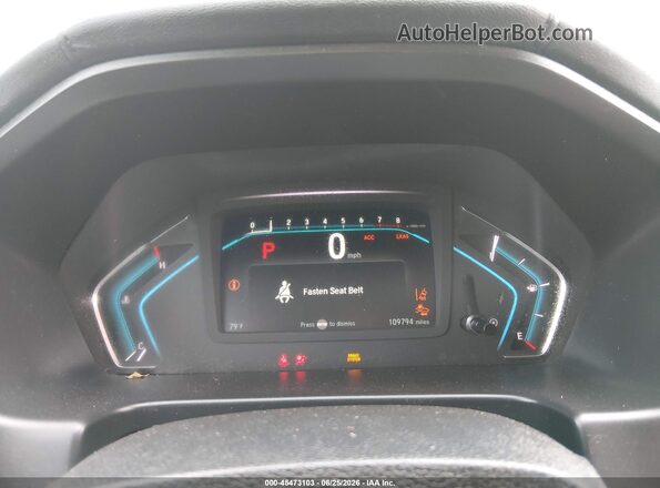 5FNRL6H99JB000747 2018 HONDA ODYSSEY Черный Вид задних сидений