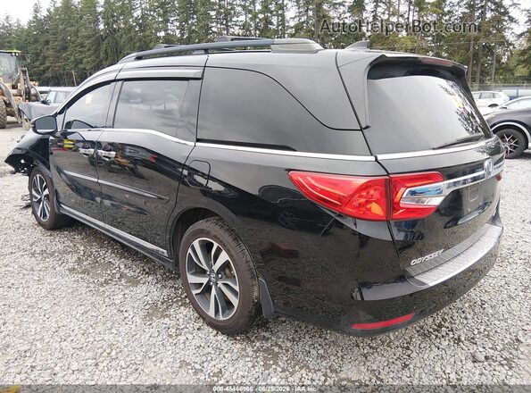 5FNRL6H99JB005883 2018 HONDA ODYSSEY Black Задня ліва чверть
