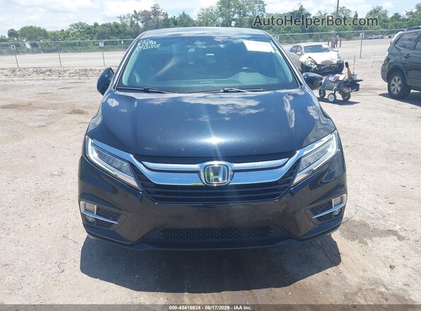 5FNRL6H99LB029524 2020 HONDA ODYSSEY Black Widok zestawu wskaźników