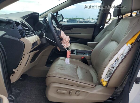 5FNRL6H99NB006294 2022 HONDA ODYSSEY White Vista interior delantera