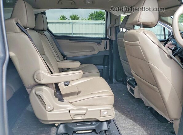 5FNRL6H99NB006294 2022 HONDA ODYSSEY White Vista de los asientos traseros