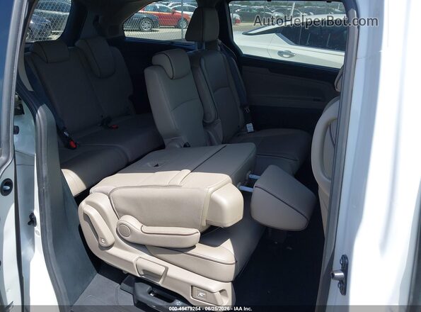 5FNRL6H99PB066076 2023 HONDA ODYSSEY White Widok naklejki z numerem VIN