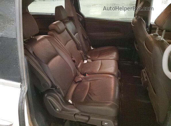 5FNRL6H9XJB087509 2018 HONDA ODYSSEY White Vista interior trasera