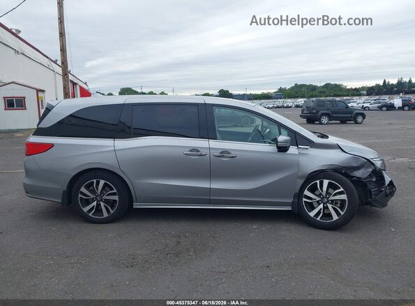 5FNRL6H9XLB031069 2020 HONDA ODYSSEY Silver Widok wnętrza z tyłu