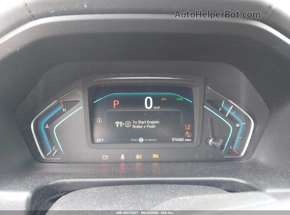 5FNRL6H9XLB031069 2020 HONDA ODYSSEY Silver Widok tylnych siedzeń