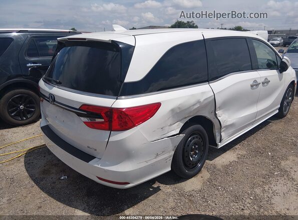 5FNRL6H9XNB058453 2022 HONDA ODYSSEY White Tył prawy