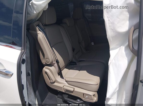 5FNRL6H9XNB058453 2022 HONDA ODYSSEY White Widok naklejki z numerem VIN
