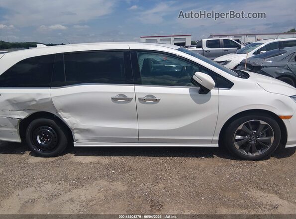 5FNRL6H9XNB058453 2022 HONDA ODYSSEY White Widok wnętrza 360 stopni