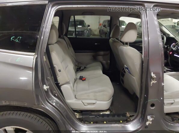 5FNYF5H11HB007922 2017 HONDA PILOT Gray VIN კოდის სტიკერის ხედი