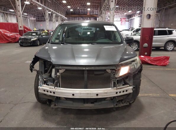 5FNYF5H11HB007922 2017 HONDA PILOT Gray უკანა სალონის ხედი