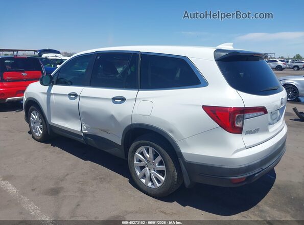 5FNYF5H11LB028293 2020 HONDA PILOT White Вид спереду