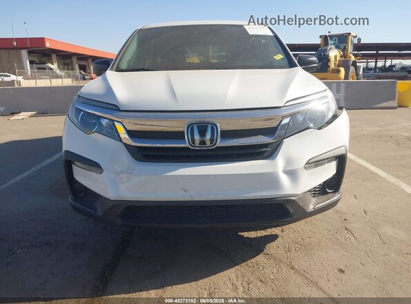 5FNYF5H11LB028293 2020 HONDA PILOT White Вид щитка приладів