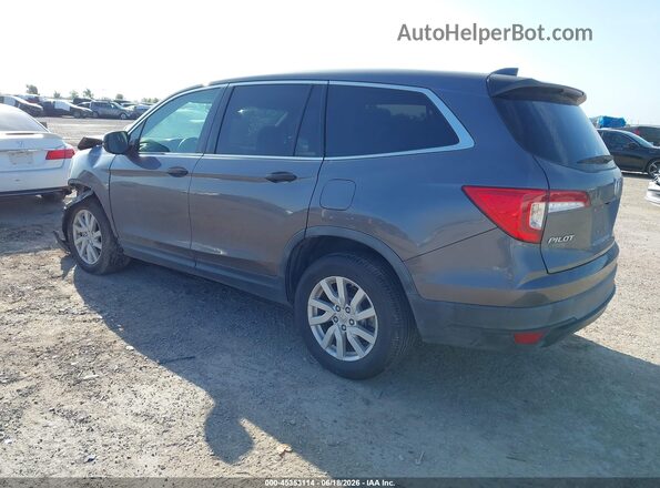 5FNYF5H12LB006481 2020 HONDA PILOT Gray Հետևի ձախ