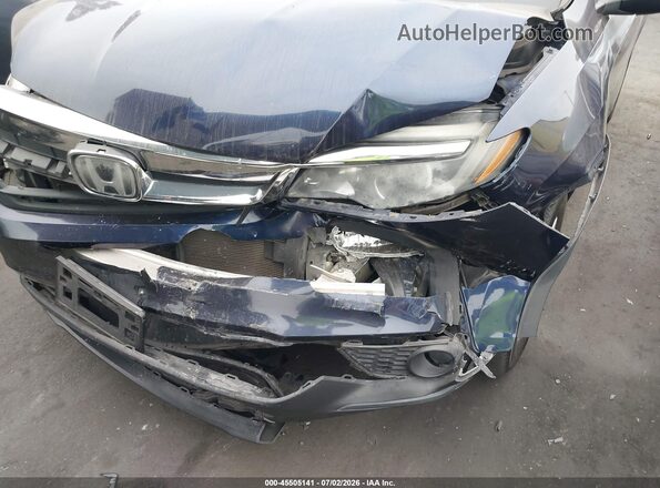 5FNYF5H16KB001475 2019 HONDA PILOT Blue Front view