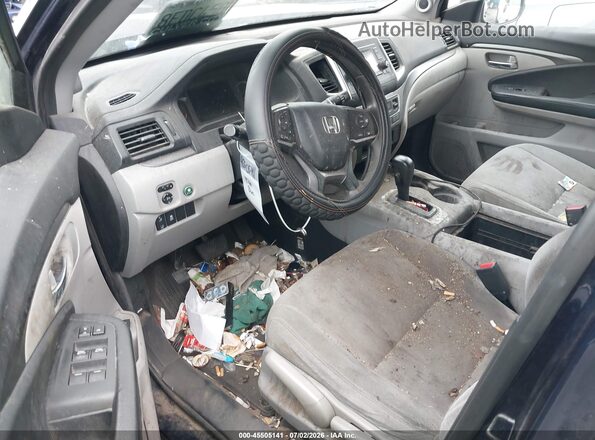 5FNYF5H16KB001475 2019 HONDA PILOT Blue 