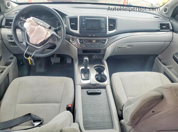 5FNYF5H18JB010029 2018 HONDA PILOT Blue Dashboard view