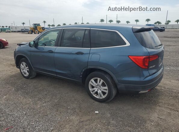 5FNYF5H18JB010029 2018 HONDA PILOT Blue 