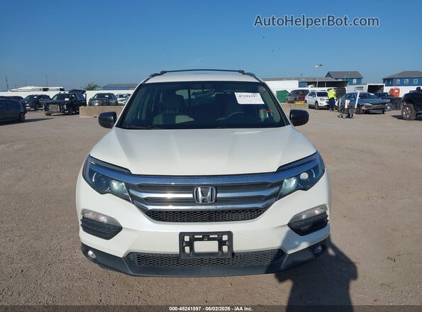 5FNYF5H19HB038593 2017 HONDA PILOT Белый Вид спереди